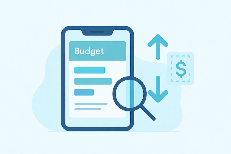Budget tracking in Google Sheets